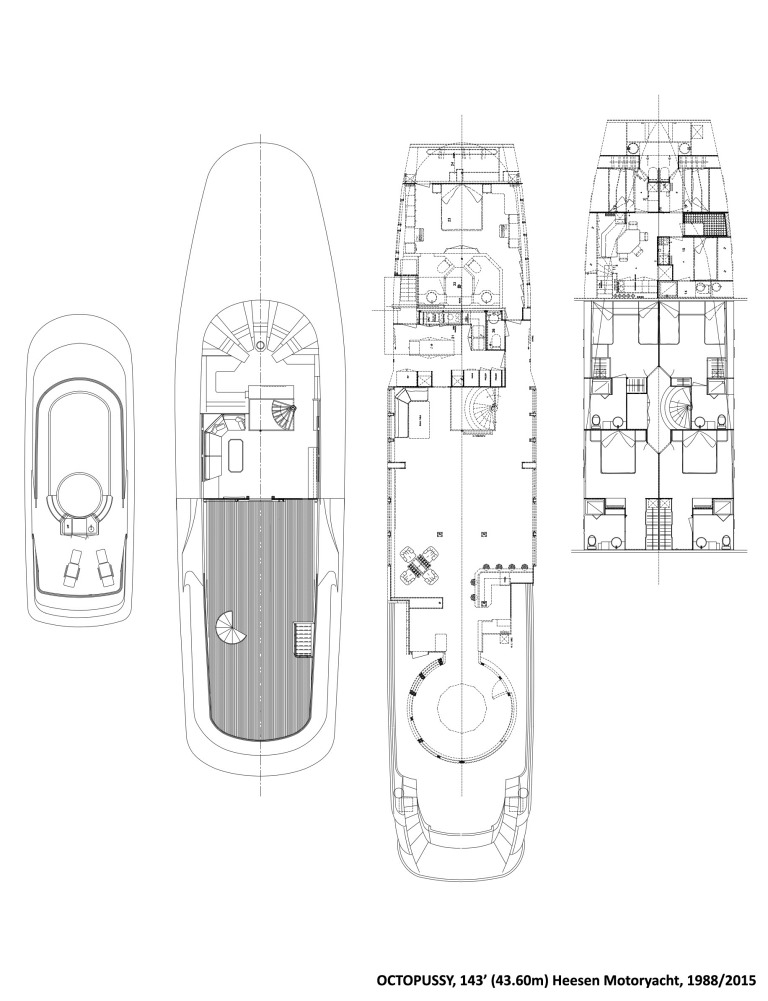 octopus yacht layout